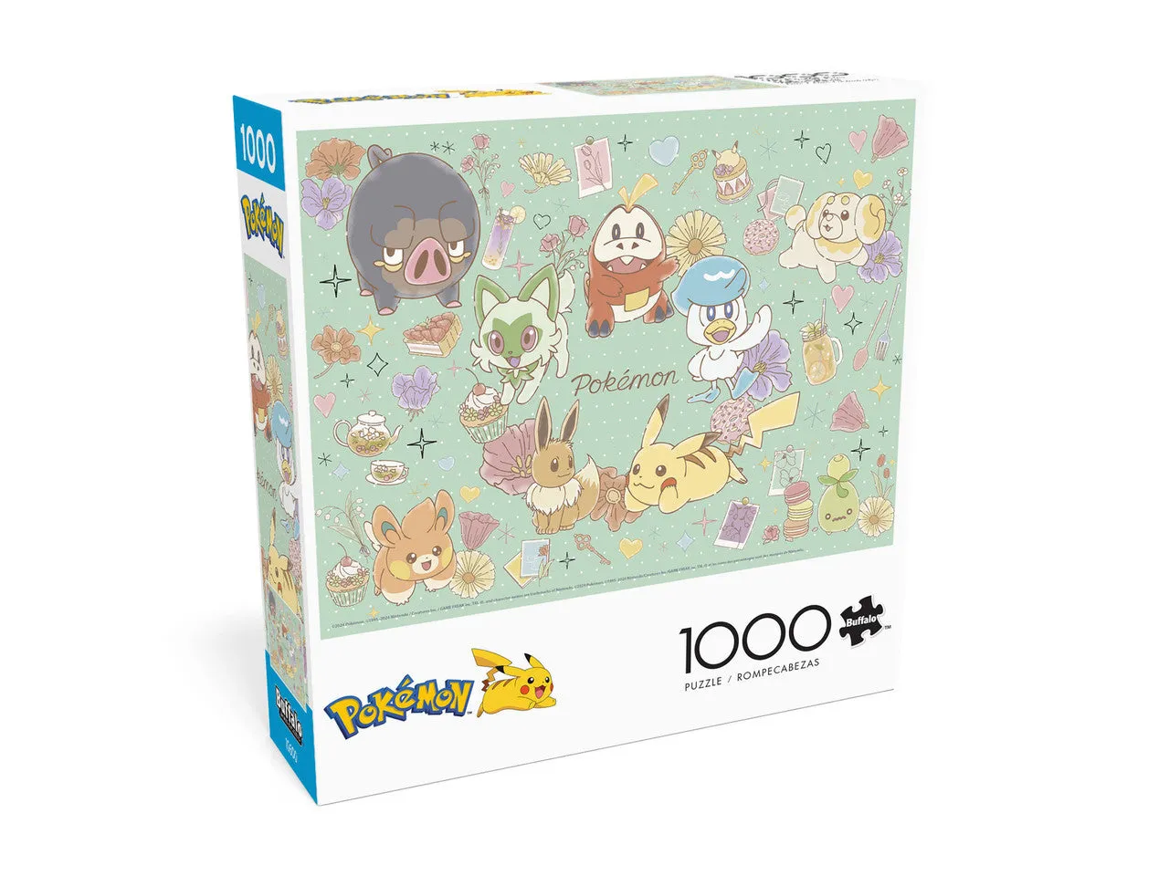 Buffalo Games Pokémon Flower Cafe puslespil 1000 brikker
