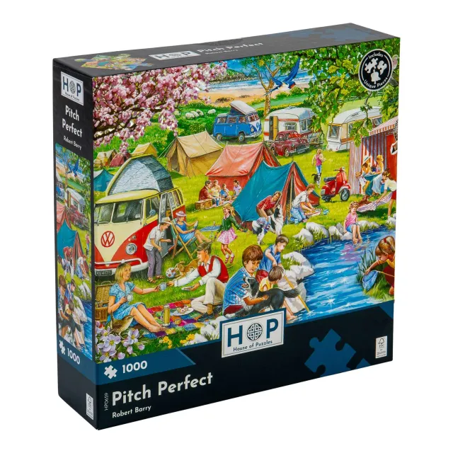 House of Puzzle Pitch Perfect puslespil 1000 camping