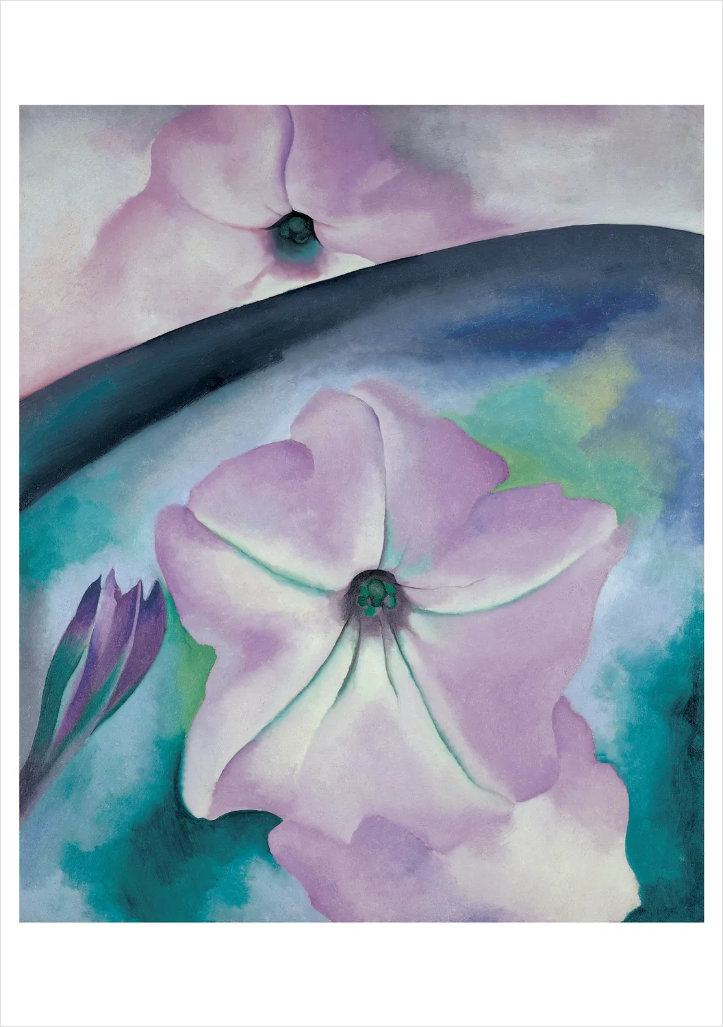 Pomegranate Georgia O'Keeffe Paintings kortmappe 10 kort blomst