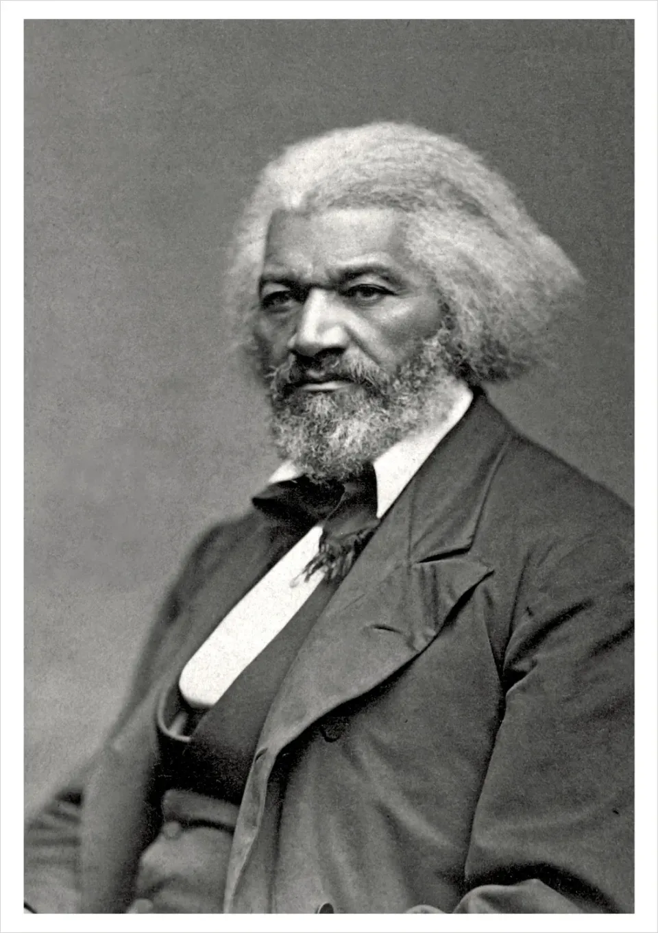 Pomegranate Frederick Douglass postkort enkelt historie