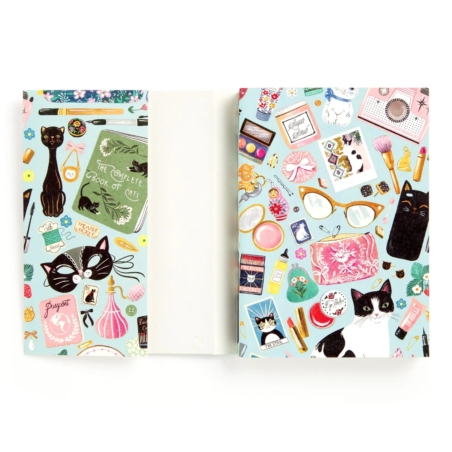 Galison Purrfect Accessories notesbog A5 300 sider kat