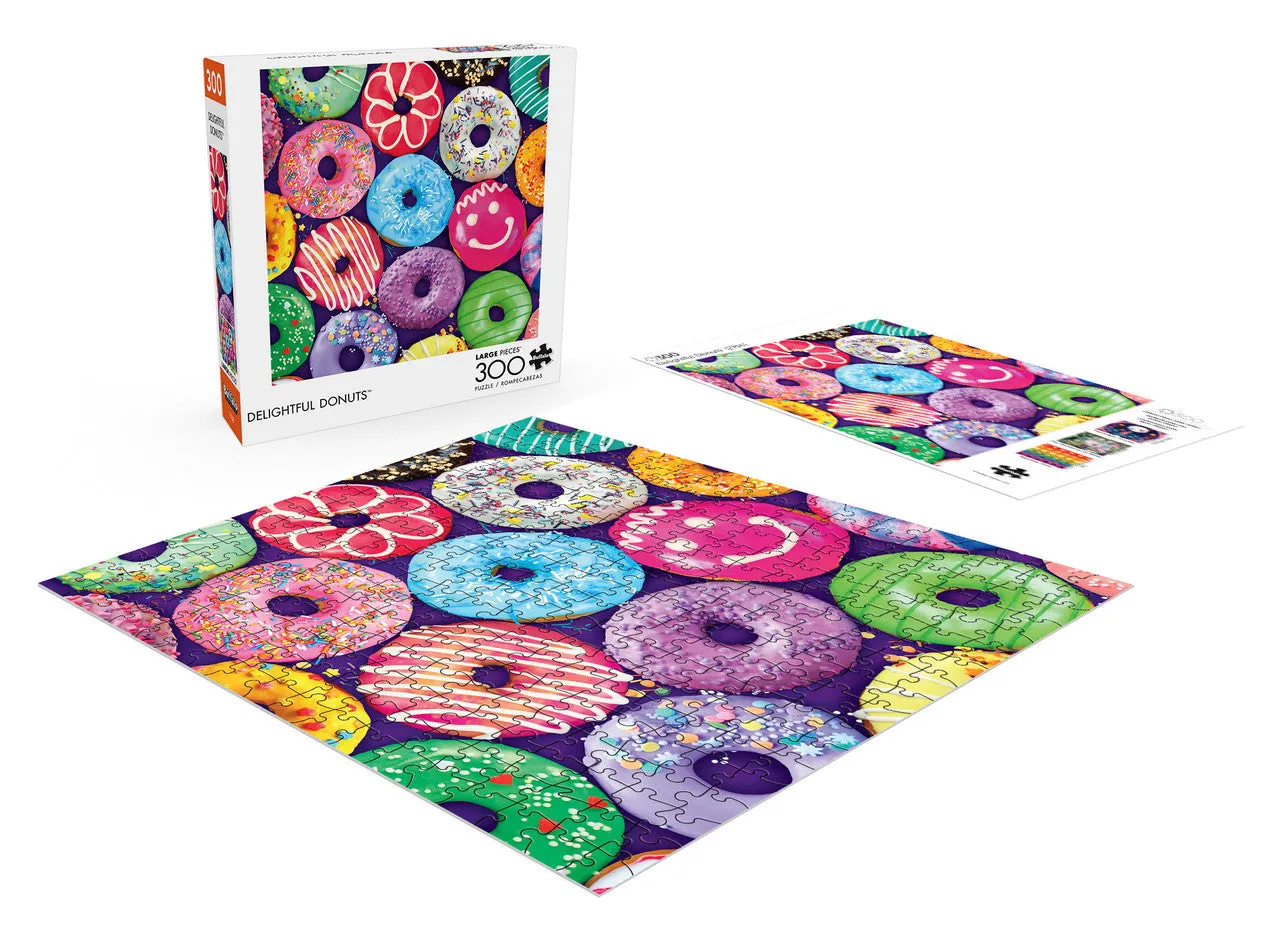 Buffalo Games Delightful Donuts puslespil 300 brikker large