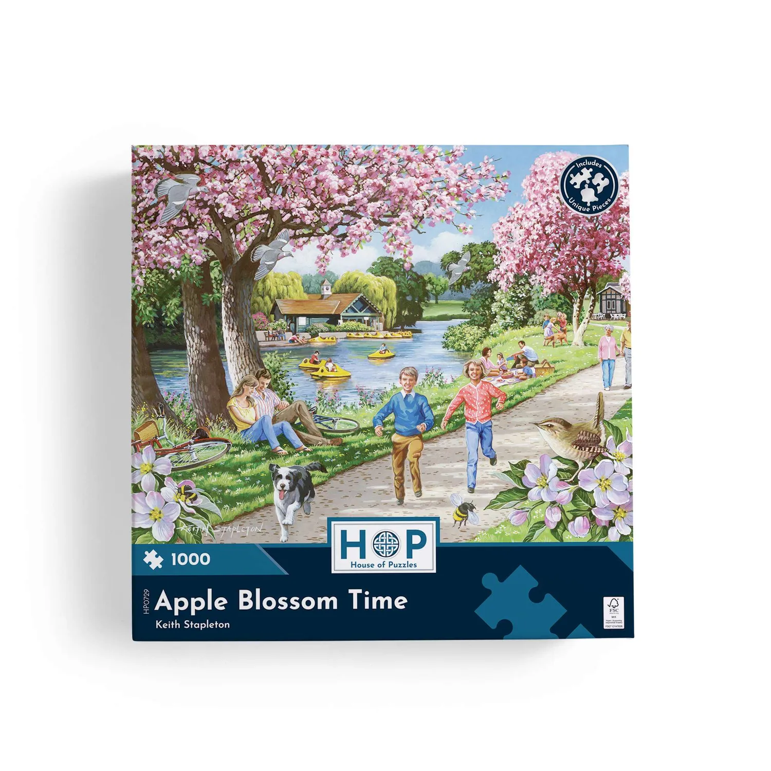 House of Puzzles Apple Blossom Time puslespil 1000 brikker have