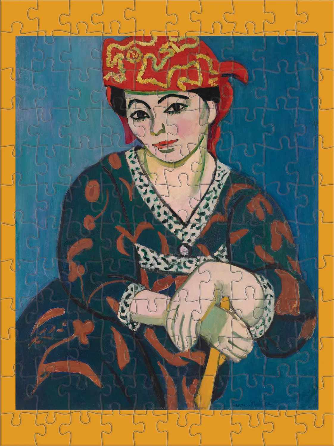Pomegranate Henri Matisse puslespil 120 brikker dobbeltsidet