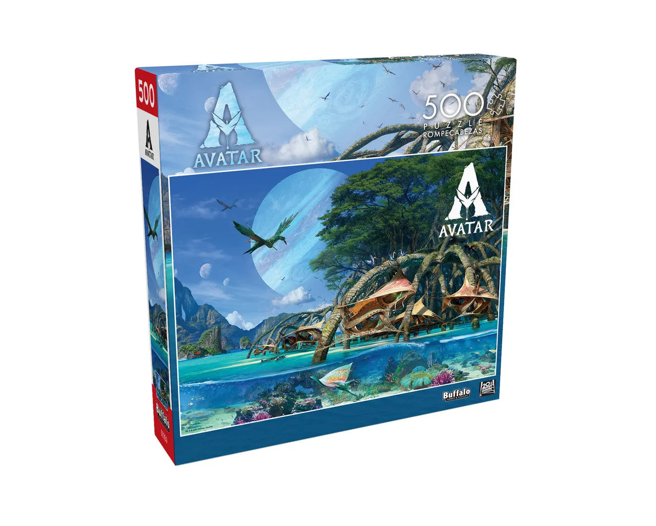 Buffalo Games Avatar Metkayina Village puslespil 500 brikker hav
