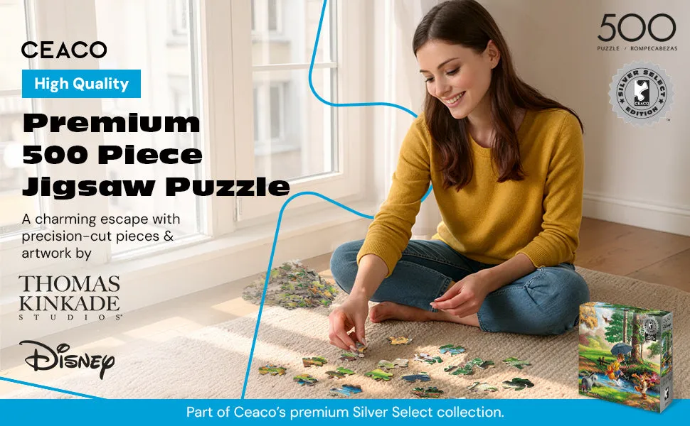 Buffalo Games Silver Select Winnie the Pooh puslespil 500
