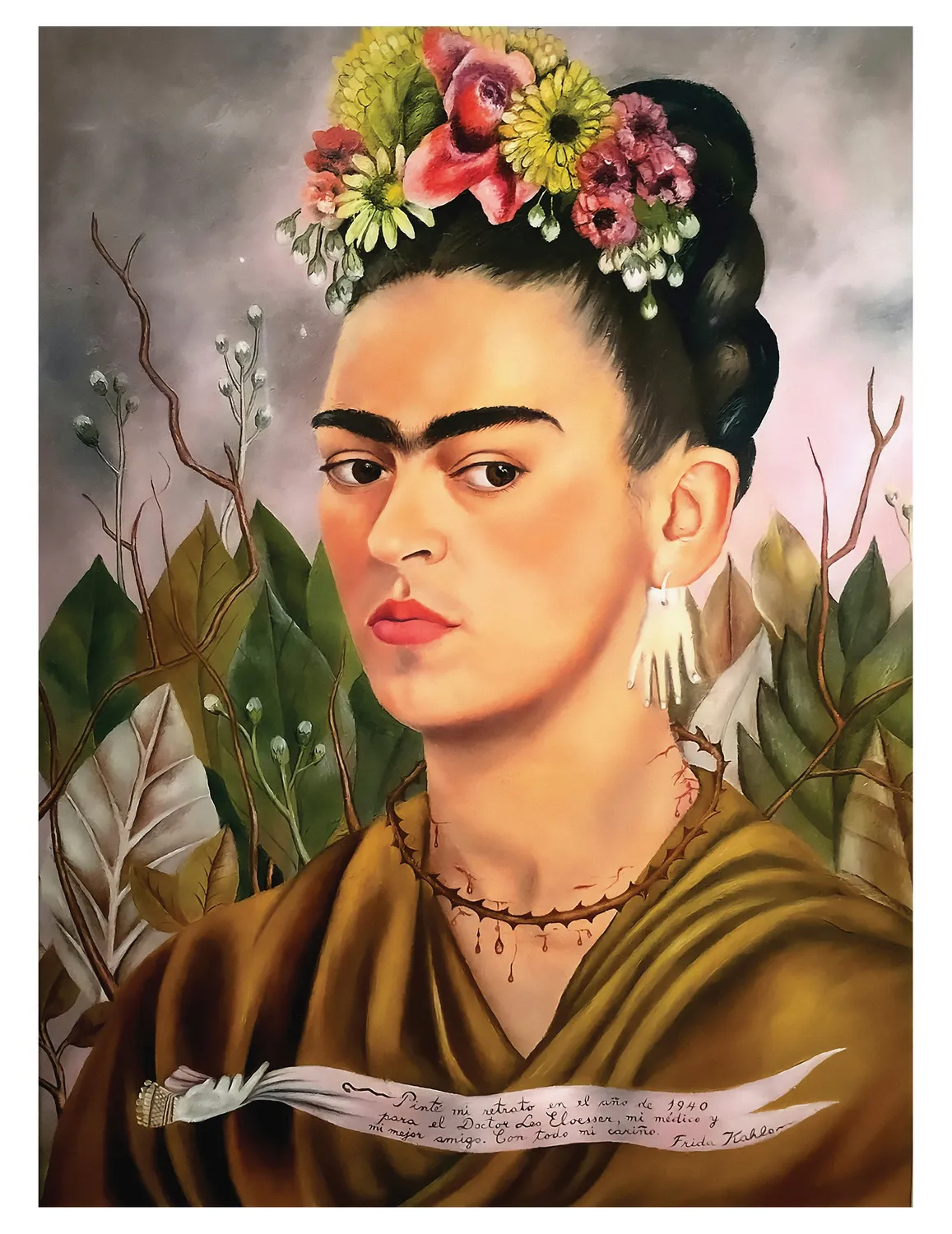 Pomegranate Frida Kahlo Keepsake kortæske med kort