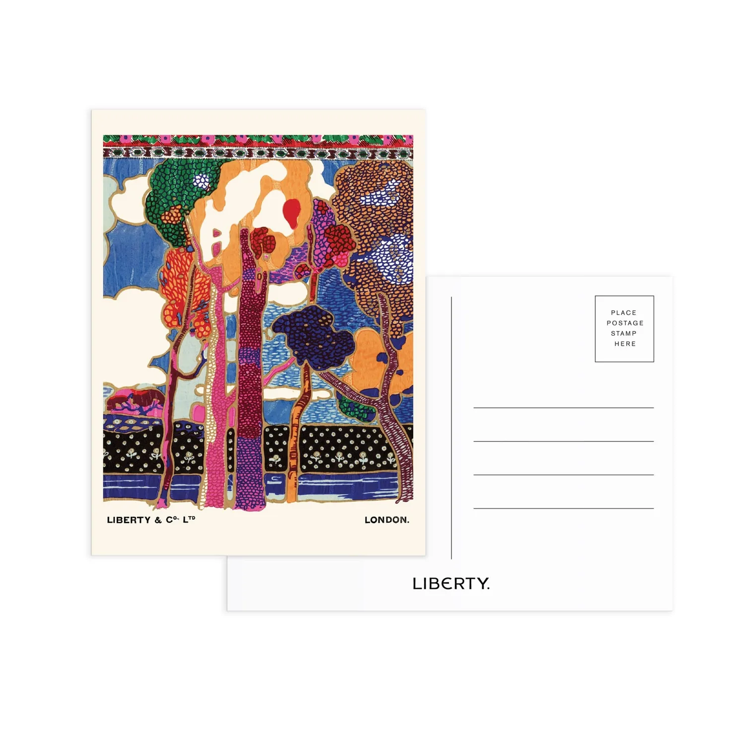 Good Puzzle Liberty postkortbog 10 stk turisttryk