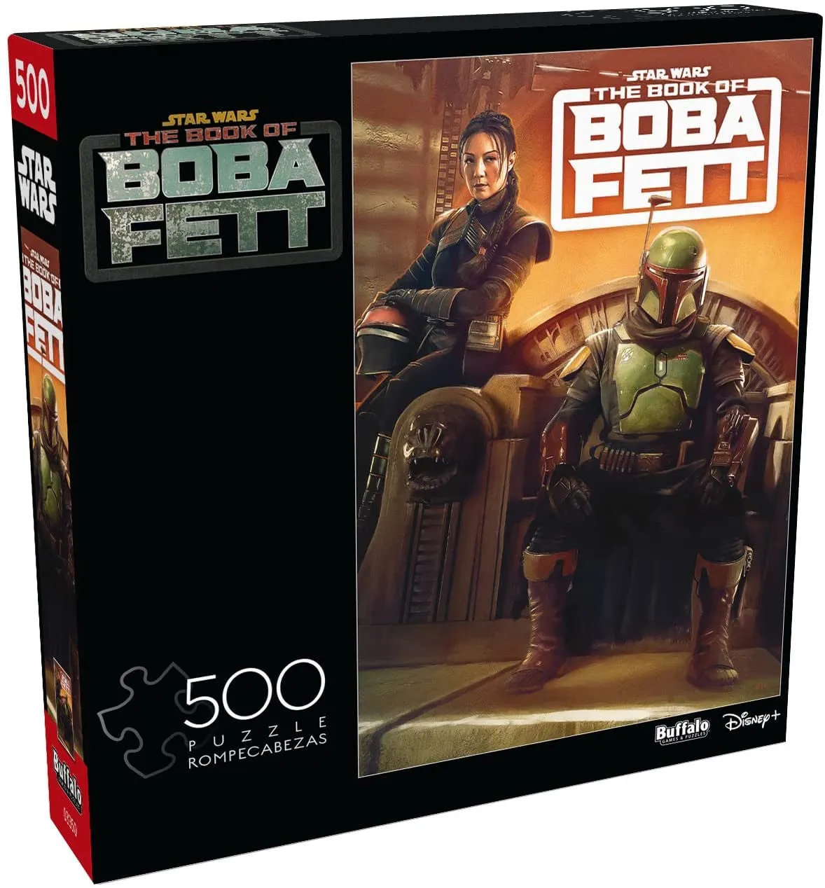 Buffalo Games Star Wars Book of Boba Fett puslespil 500 brikker