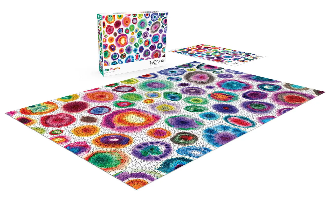 Buffalo Games Josie Lewis Rainbow River Rocks puslespil 1500 brikker