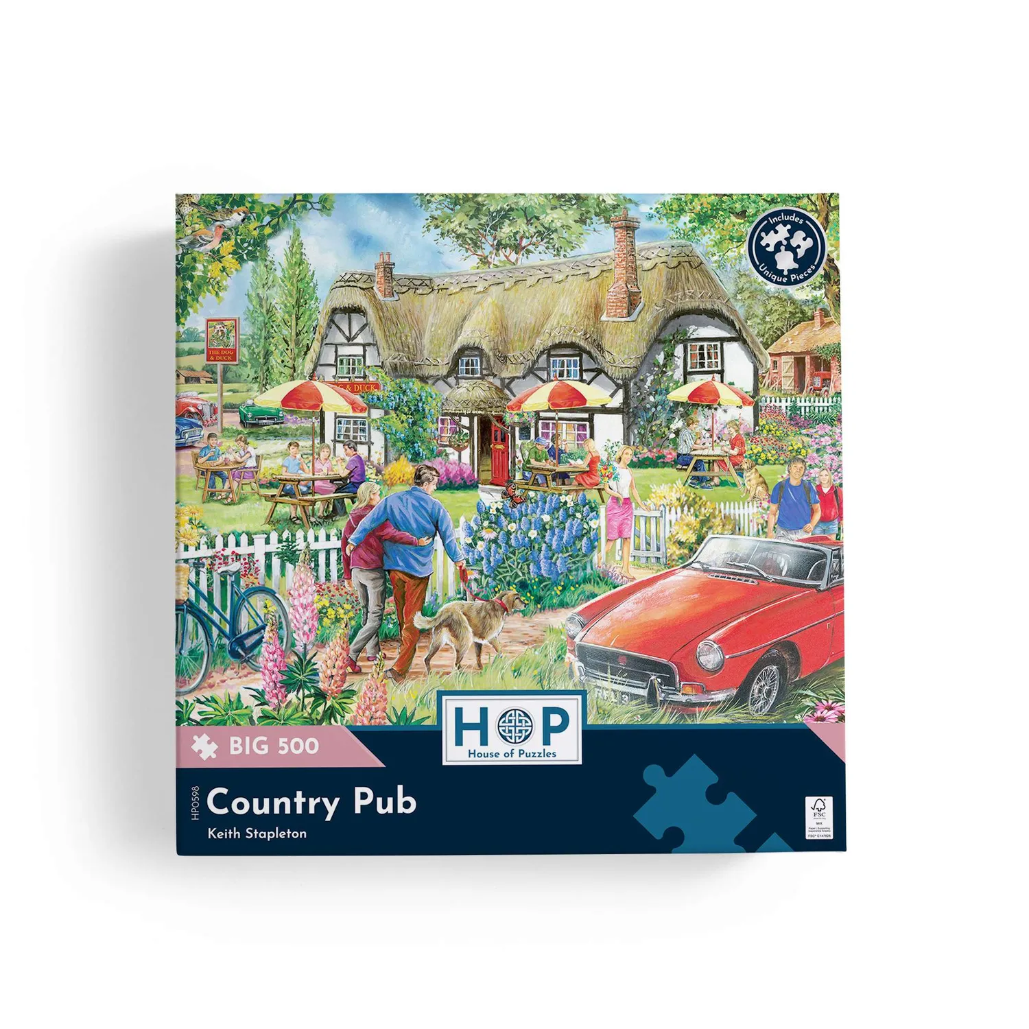 House of Puzzles Country Pub BIG 500 puslespil 500 store brikker