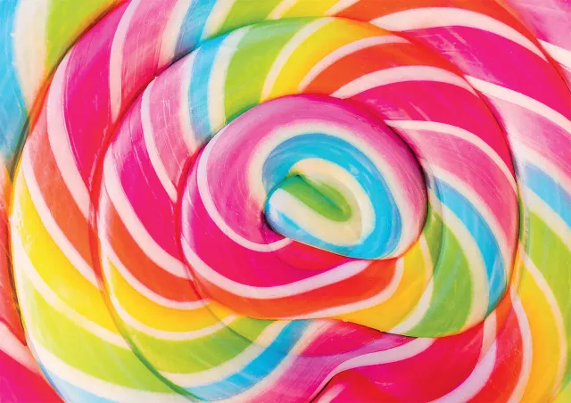 Buffalo Games Luscious Lollipop puslespil 300 store brikker slik