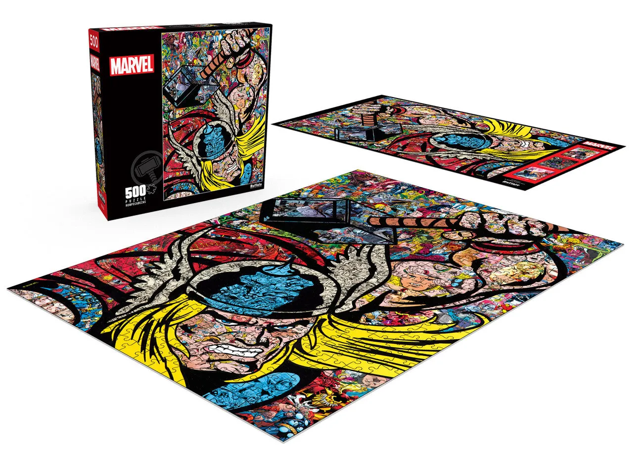 Buffalo Games Marvel Thor Collage puslespil 500 brikker