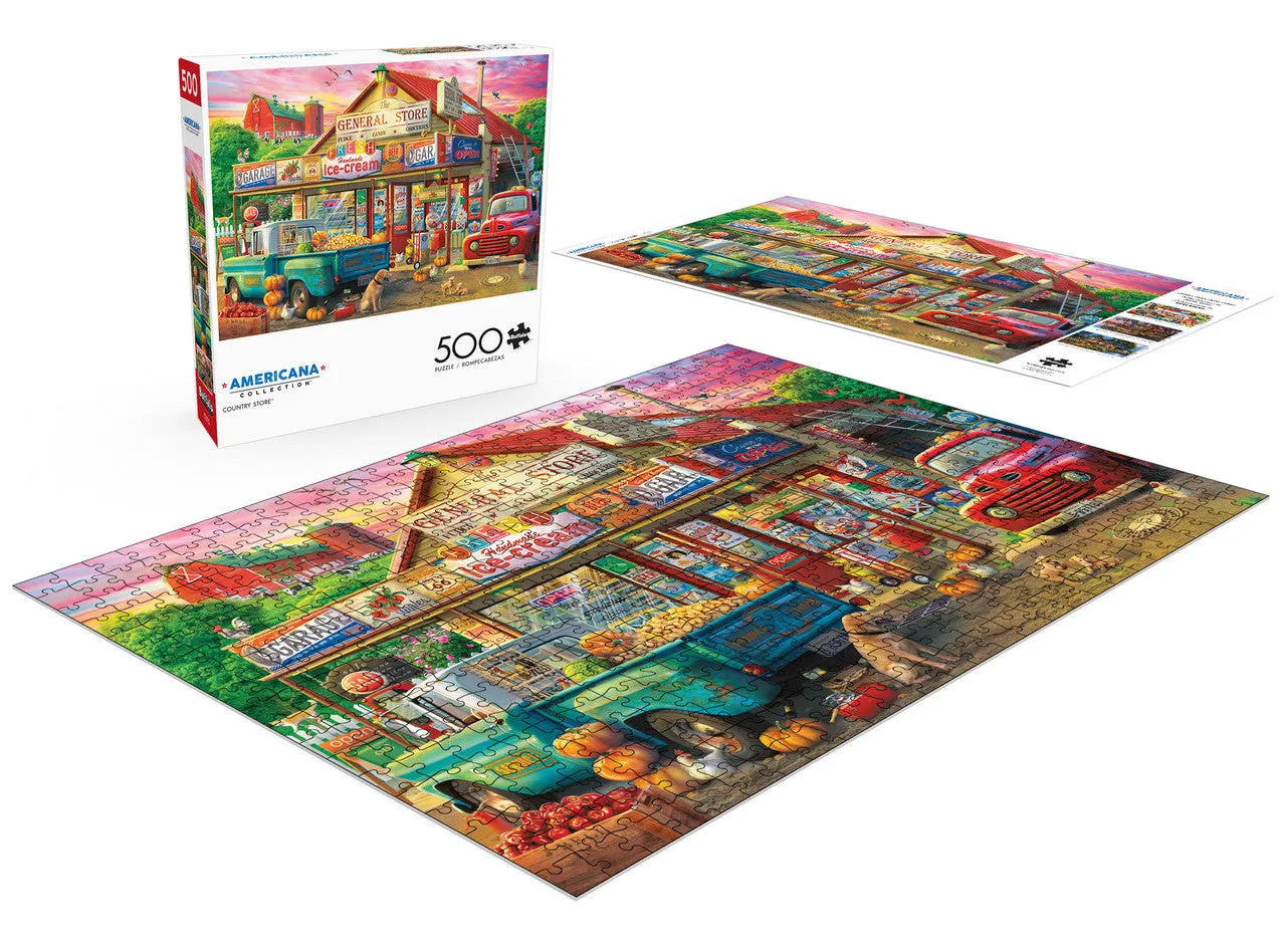Buffalo Games Americana Country Store puslespil 500 brikker