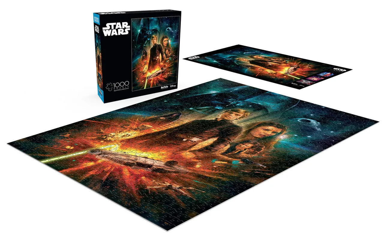Buffalo Games Star Wars Destiny of a Jedi puslespil 1000 brikker