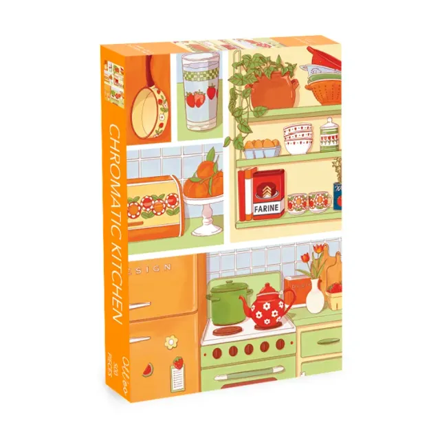 Olleo Chromatic Kitchen puslespil 500 brikker vintage