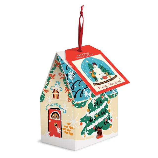 Louise Cunningham Snow Globe puslespil 130 brikker juleophæng