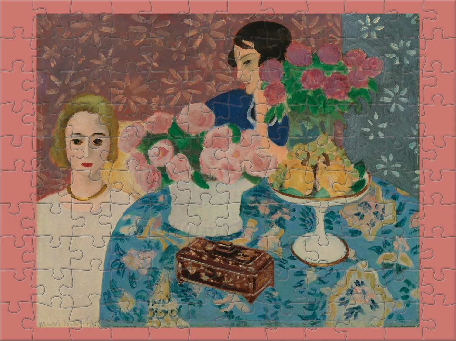 Pomegranate Henri Matisse puslespil 120 brikker dobbeltsidet