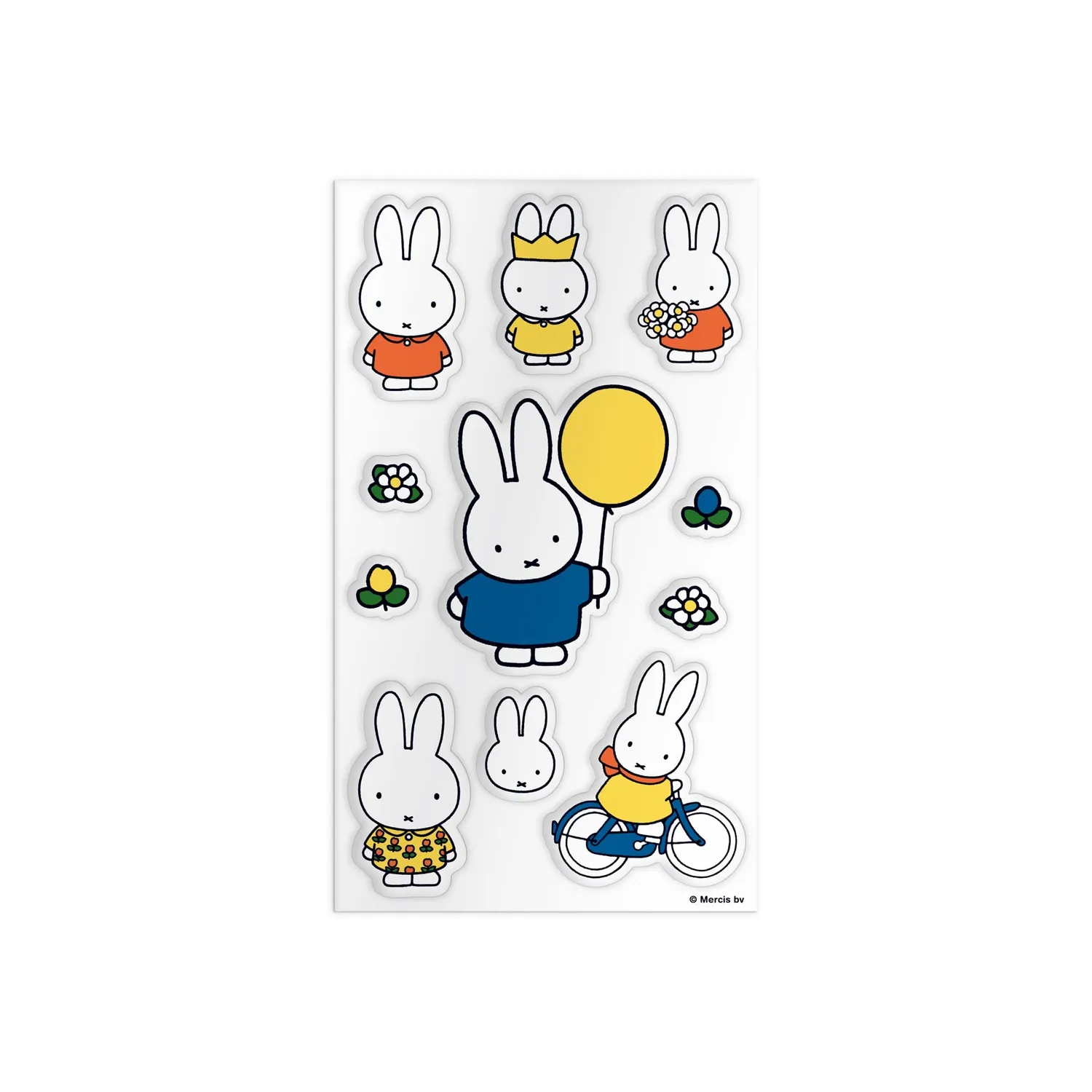Galison Miffy klistermærker dåse 225 stk