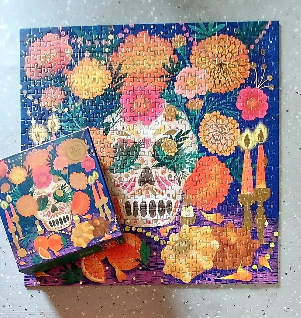 Galison Ofrenda del Día de Muertos 500 foliepuslespil