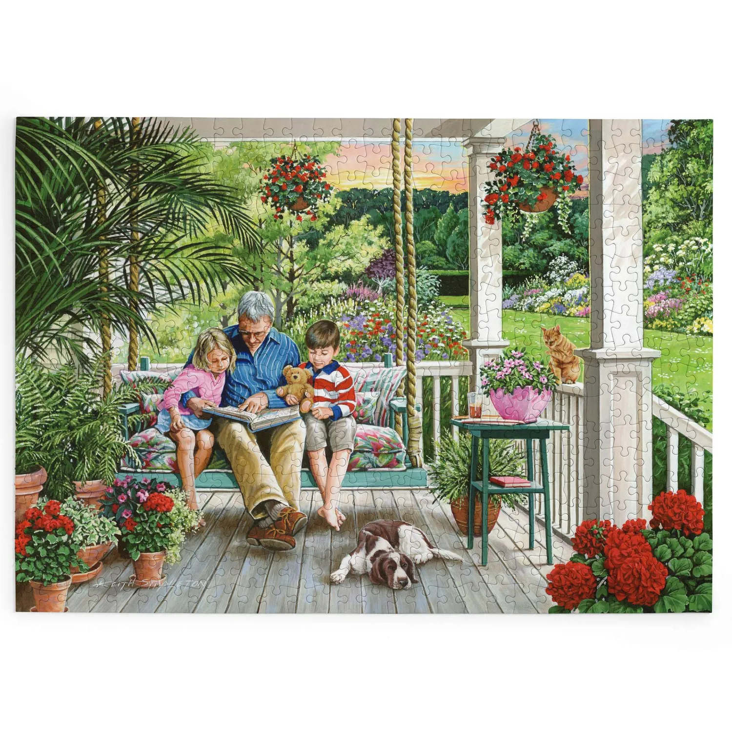 House of Puzzle BIG Storytime puslespil 500 brikker XL