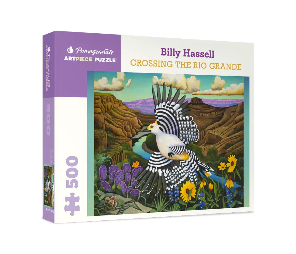 Pomegranate Hassell Crossing Rio Grande puslespil 500 brikker