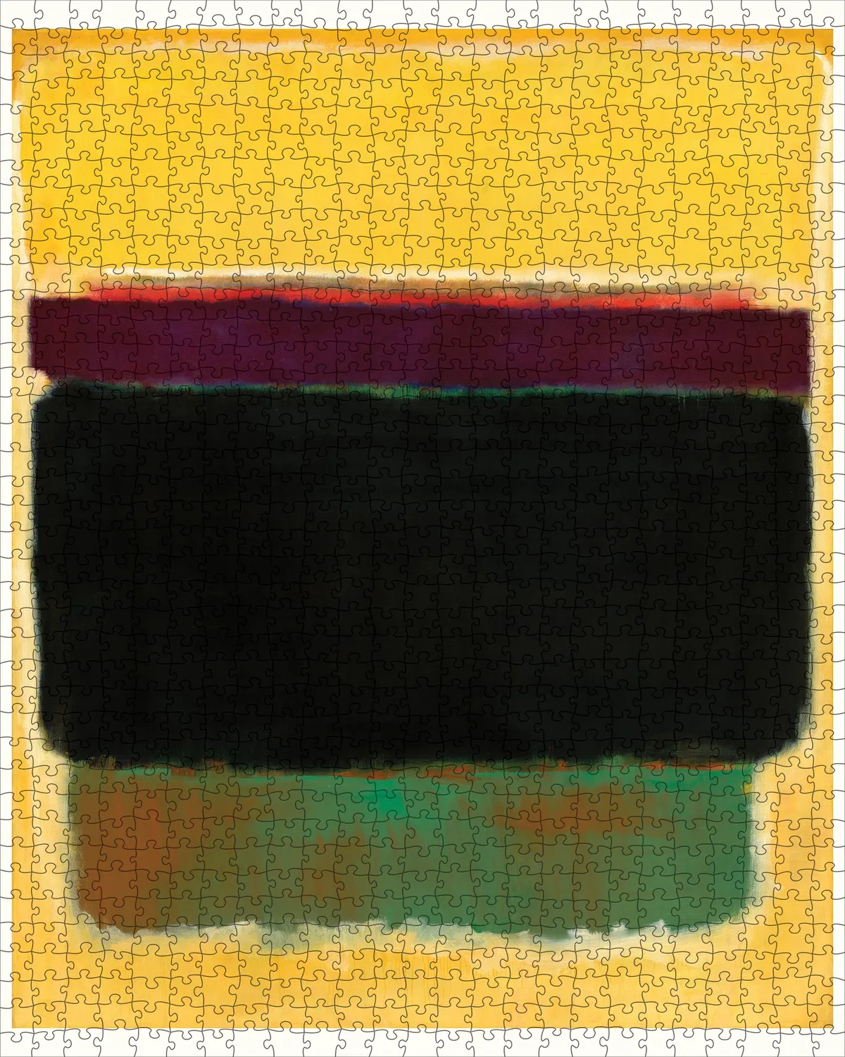 Pomegranate Rothko Untitled 1949 puslespil 1000 brikker abstrakt