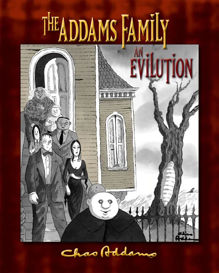 Pomegranate Charles Addams An Evilution bog Addams Family