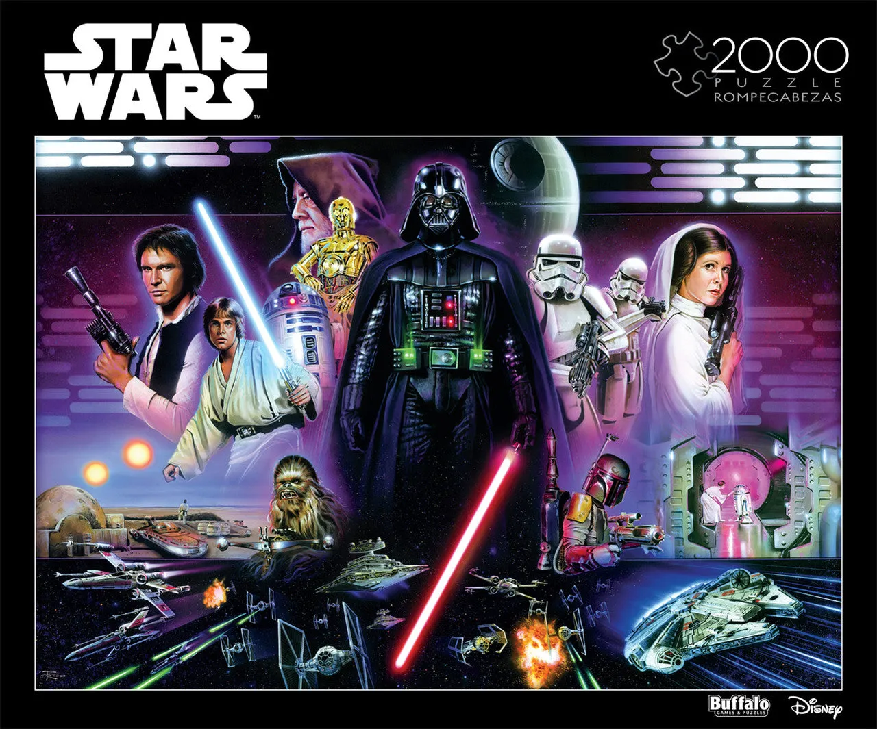 Buffalo Games Star Wars Force puslespil 2000 brikker