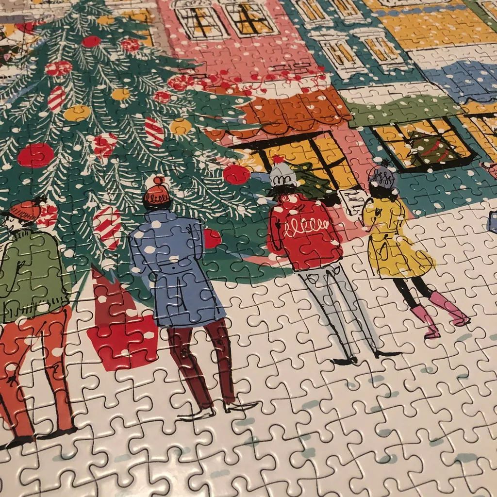 Good Puzzle Co. Christmas Carolers puslespil 1000 brikker jul