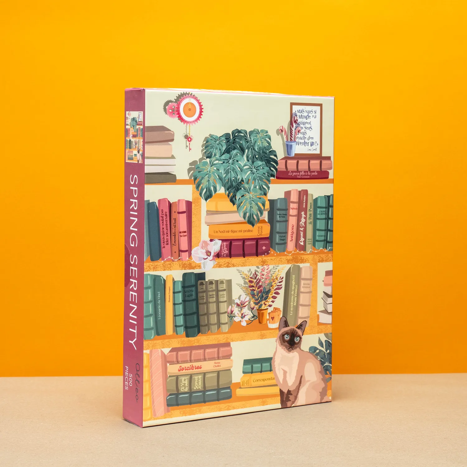 Olleo Spring Serenity puslespil 500 brikker bibliotek
