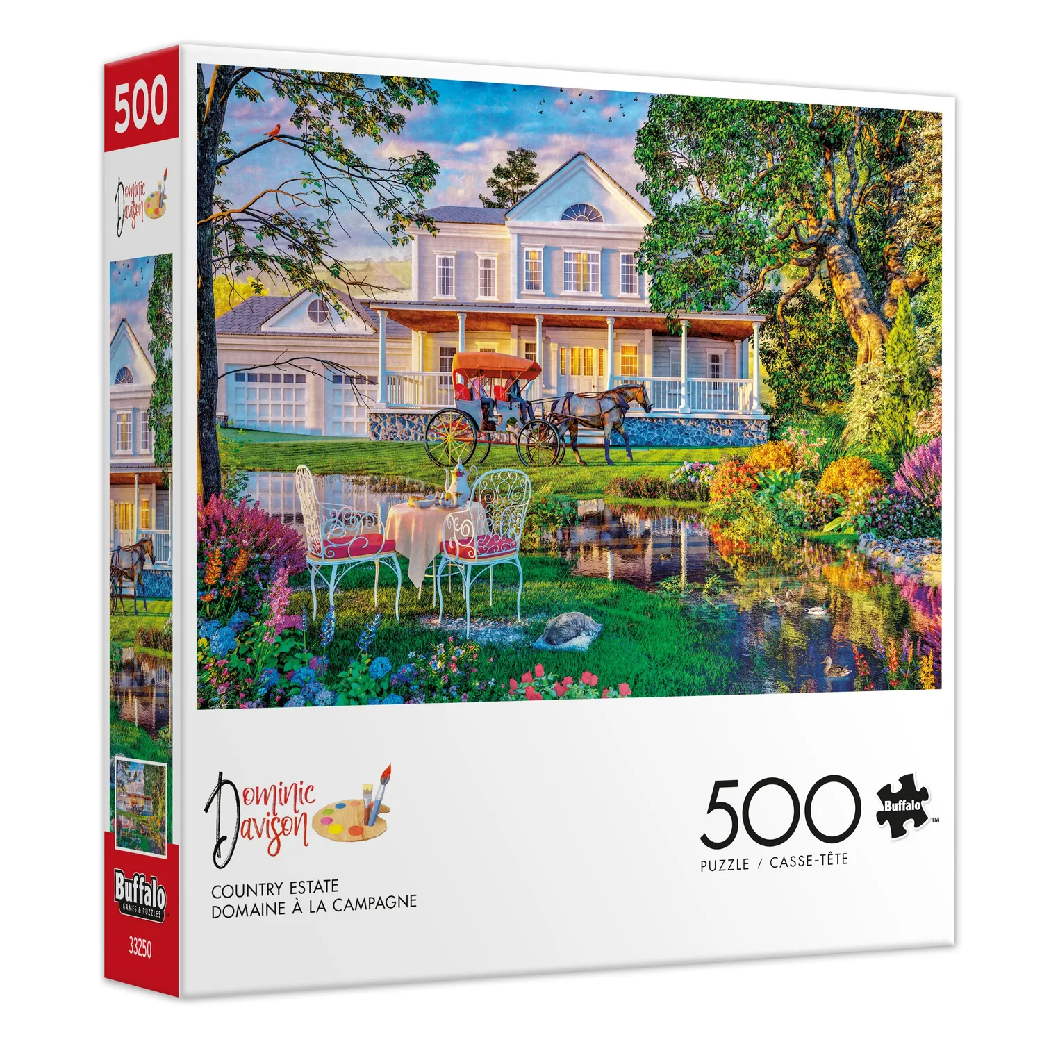 Buffalo Games Country Life Country Estate puslespil 500 brikker