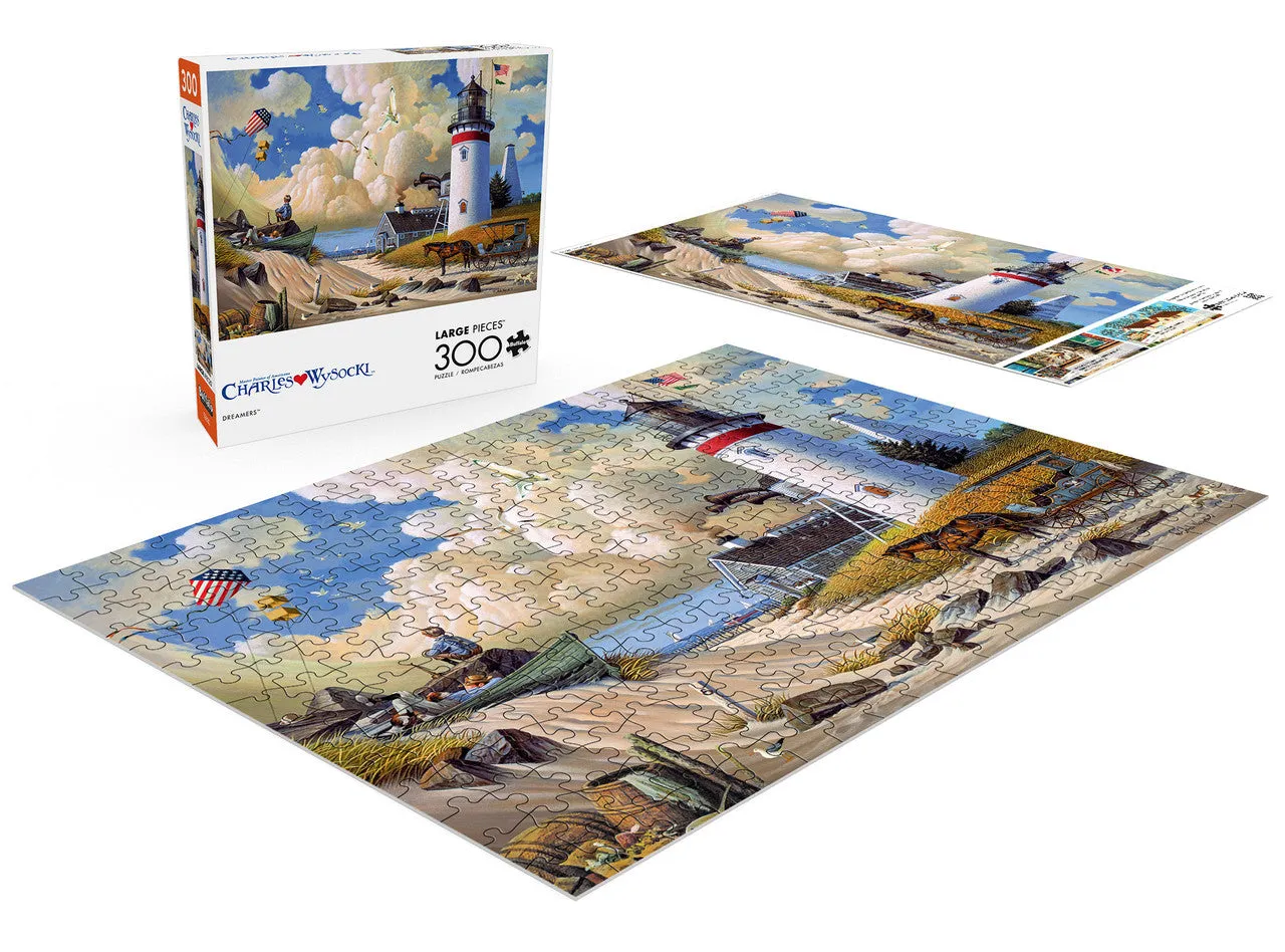 Buffalo Games Charles Wysocki Dreamers puslespil 300 brikker store