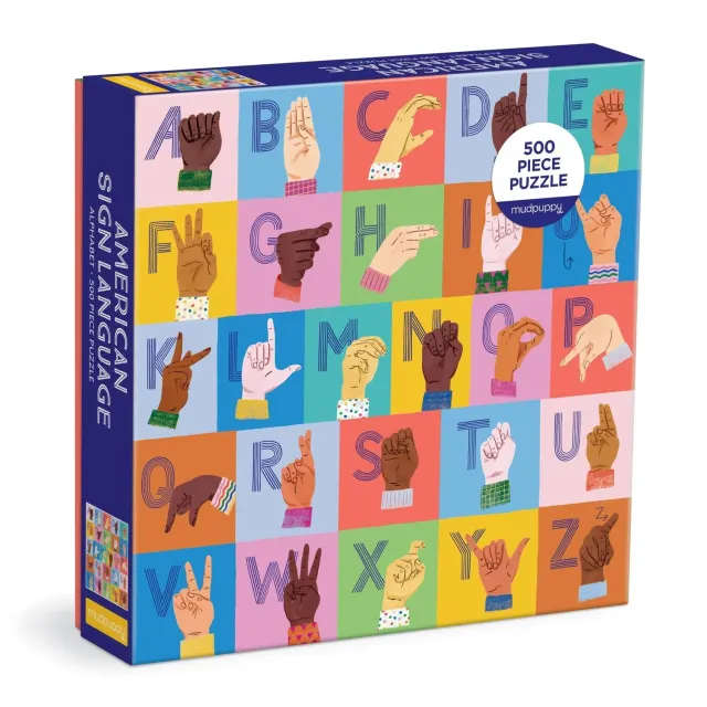 Good Puzzle Co. American Sign Language Alphabet puslespil 500