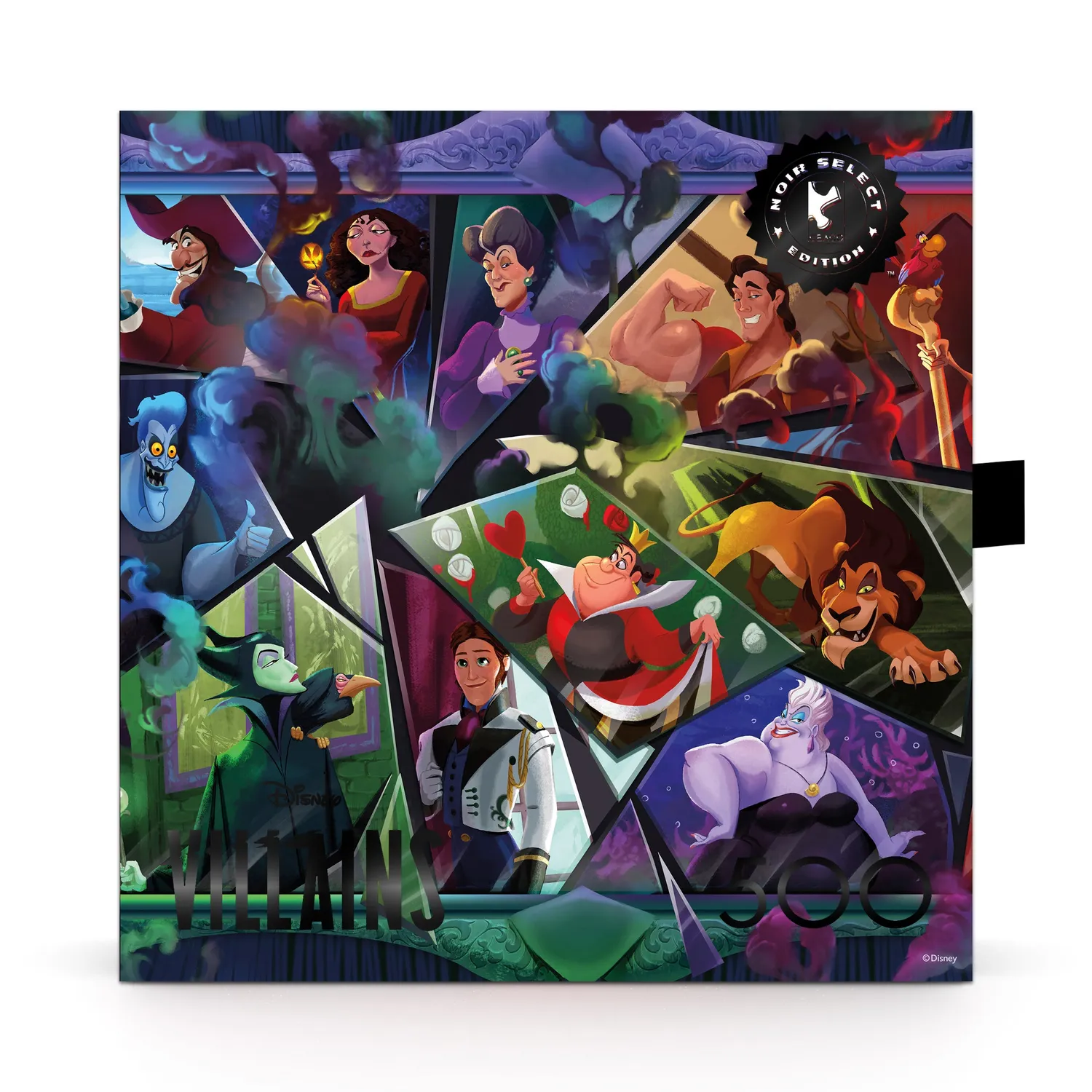 Ceaco Noir Select Disney Villains puslespil 500 brikker skurke