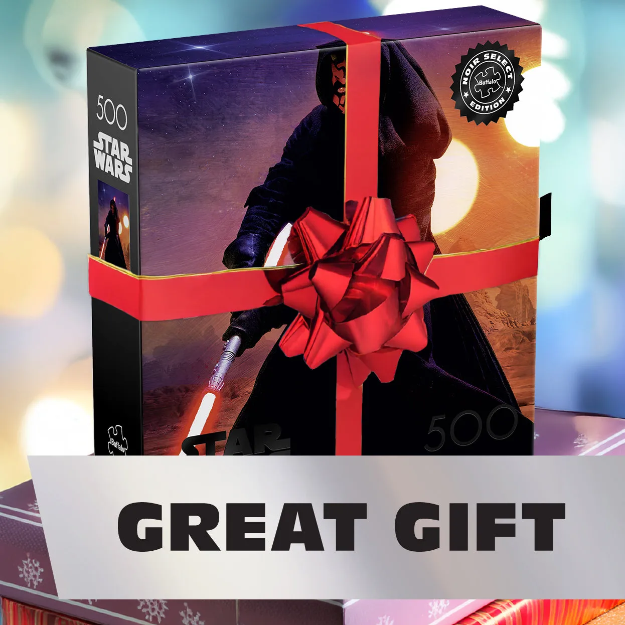 Buffalo Games Noir Select Star Wars Sinister Shadow puslespil 500 brikker