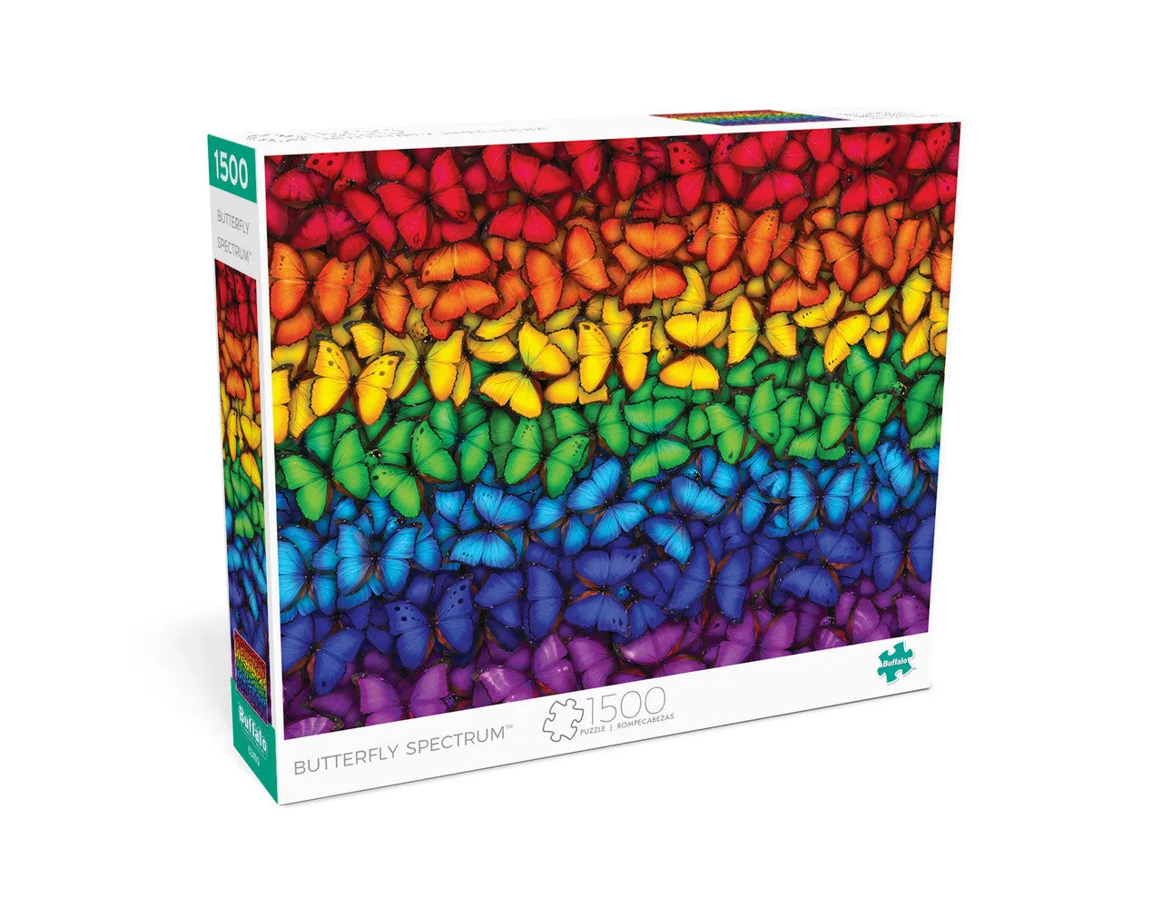 Buffalo Games Butterfly Spectrum puslespil 1500 brikker sommerfugle