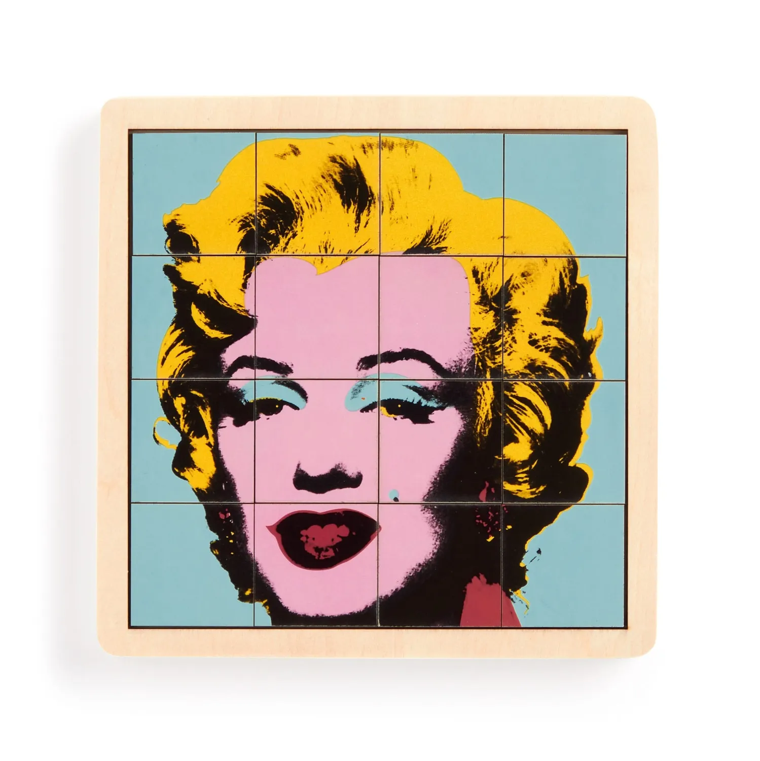 Good Puzzle Co. Marilyn 2-i-1 træpuslespil Andy Warhol