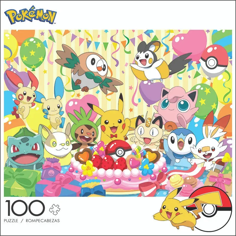 Buffalo Games Pokémon Celebration 100 puslespil børn