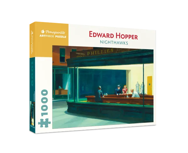 Pomegranate Edward Hopper Nighthawks puslespil 1000 brikker