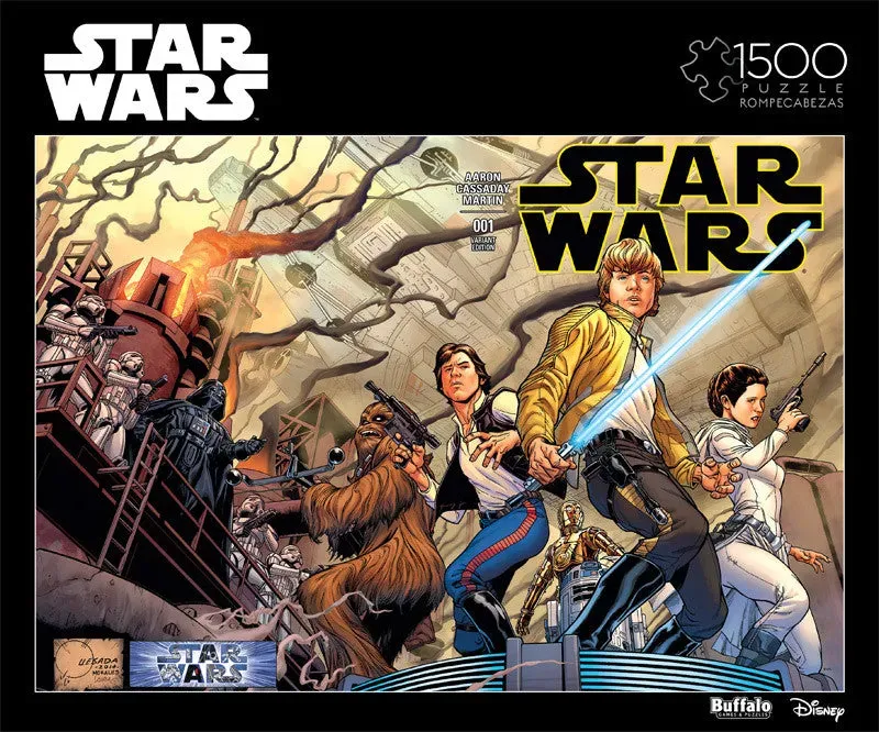 Buffalo Games Star Wars #1 Variant Cover puslespil 1500 brikker