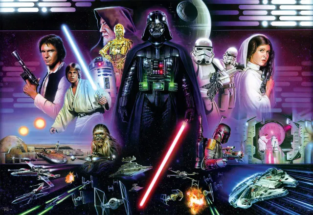 Buffalo Games Star Wars Force puslespil 2000 brikker