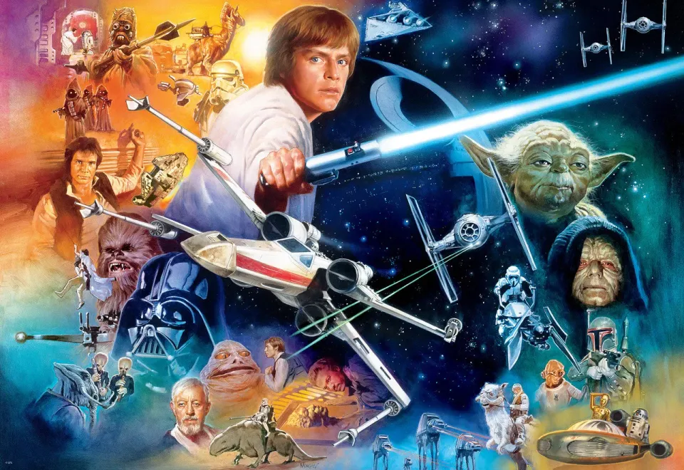 Buffalo Games Silver Select Star Wars puslespil 2000 brikker