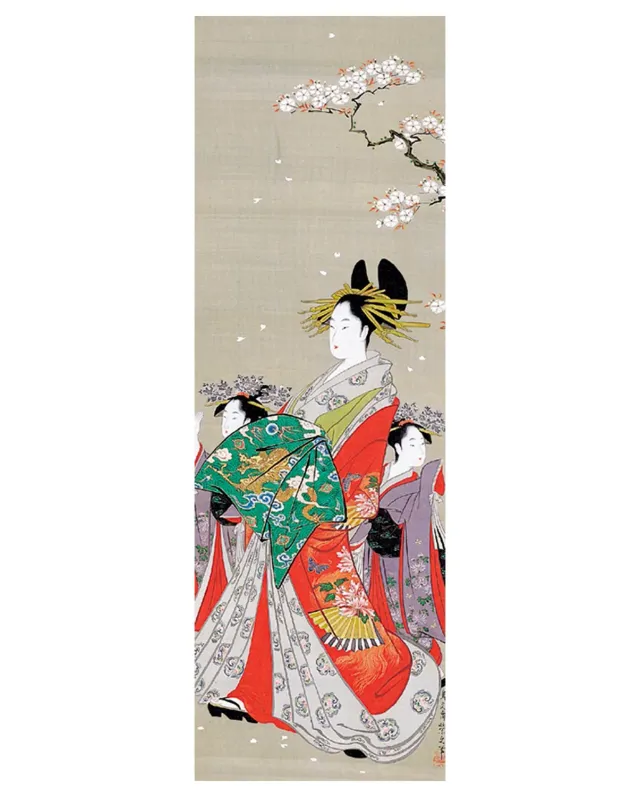 Pomegranate Hosoda Eishi Beauties of the Seasons bogmærke