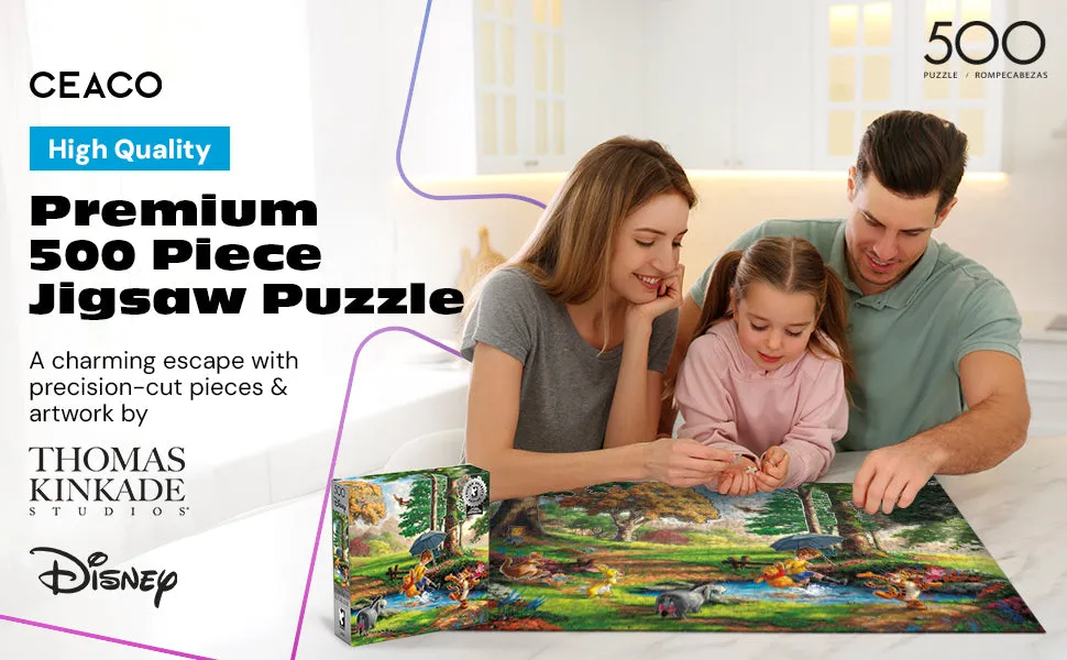 Buffalo Games Silver Select Winnie the Pooh puslespil 500