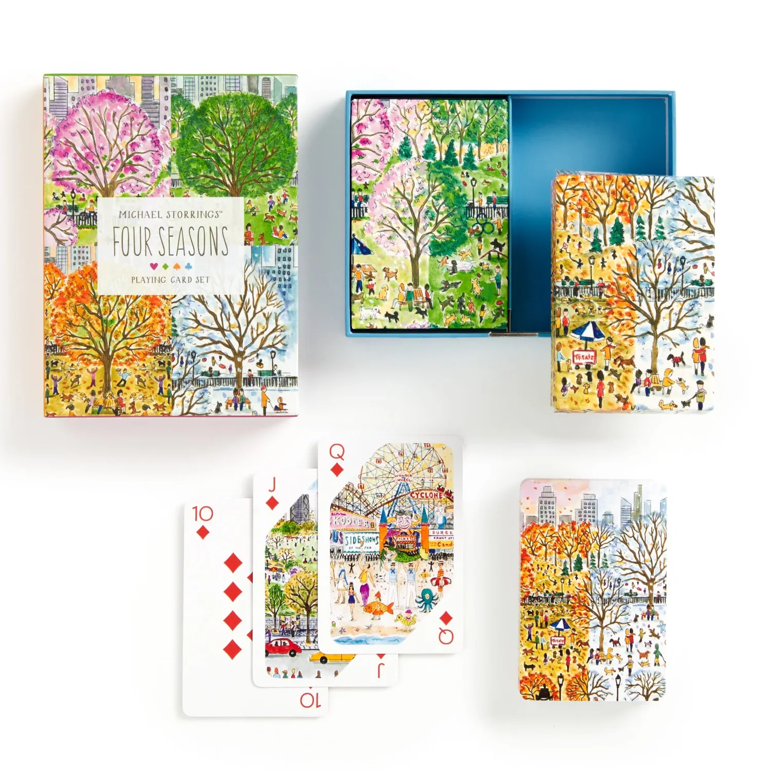 Good Puzzle Co. Michael Storrings Four Seasons spillekort 2 sæt