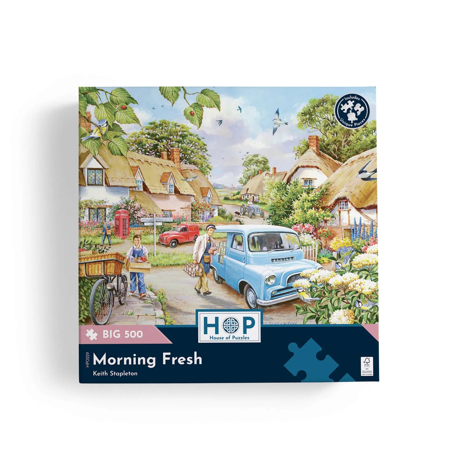 House of Puzzles Morning Fresh puslespil BIG 500 ekstra store brikker
