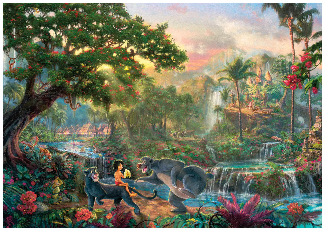 Ceaco Thomas Kinkade Disney Junglebogen puslespil 500 brikker