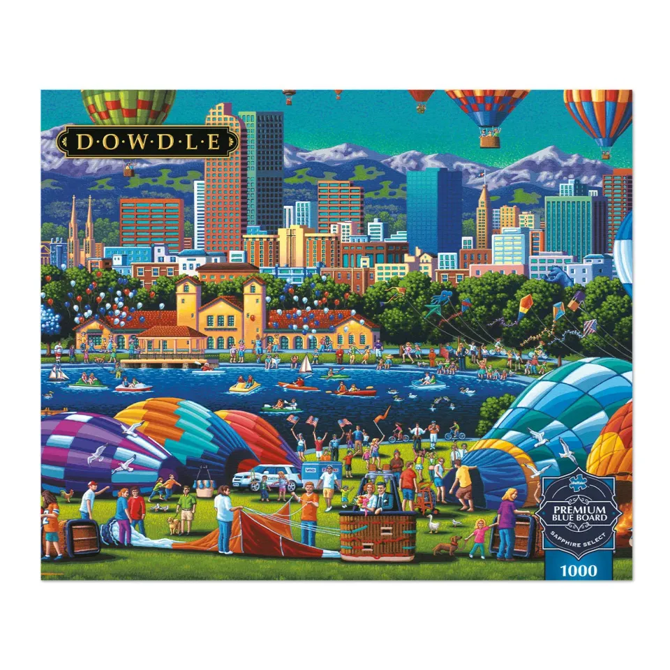 Buffalo Games Sapphire Select Balloon Spectacular puslespil 1000 brikker