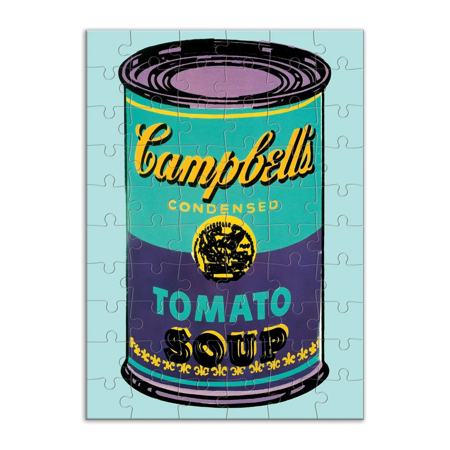 Galison Andy Warhol Soup Can postkort puslespil 60 brikker
